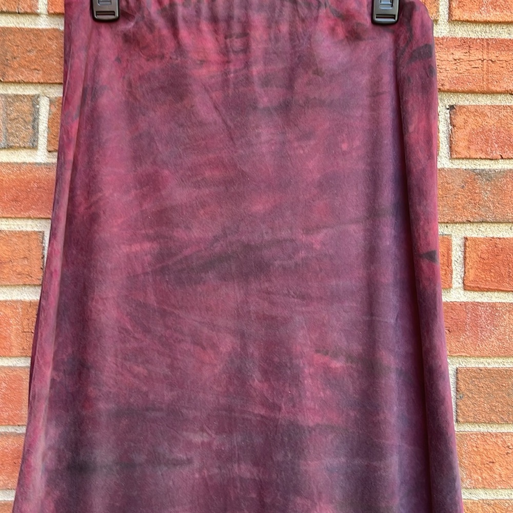 Anthropology Cloth & Stone Wildberry Horizon Purple Ombr Flared Midi Skirt M View 4